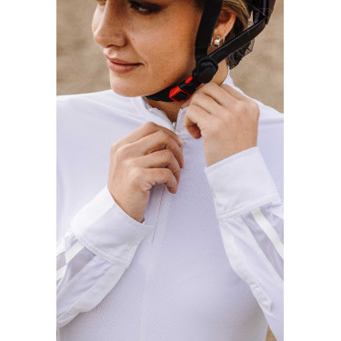 Polo Equithème Estoril Wit