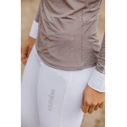 Polo Equithème Estoril Taupe Bruin