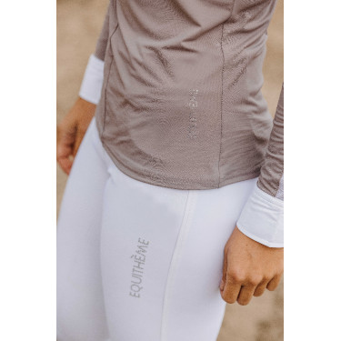 Polo Equithème Estoril Taupe Bruin