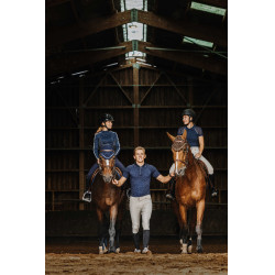 T-shirt Equithème Originals Mélodie Marine Marineblauw