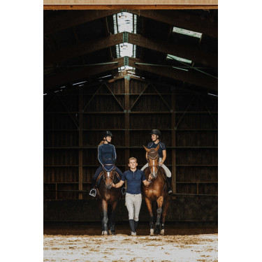 T-shirt Equithème Originals Mélodie Marine Marineblauw