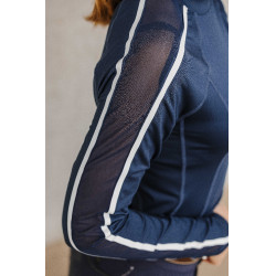 T-shirt Equithème Originals Mélodie Marine Marineblauw