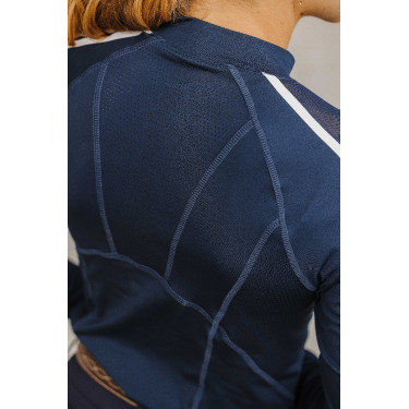 T-shirt Equithème Originals Mélodie Marine Marineblauw