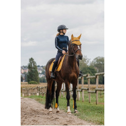 T-shirt Equithème Originals Mélodie Marine Marineblauw