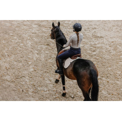 T-shirt Equithème Originals Mélodie Taupe Bruin