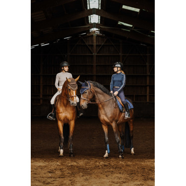 T-shirt Equithème Originals Mélodie Taupe Bruin