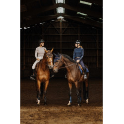 T-shirt Equithème Originals Mélodie Taupe Bruin