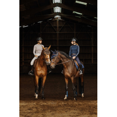 T-shirt Equithème Originals Mélodie Taupe Bruin