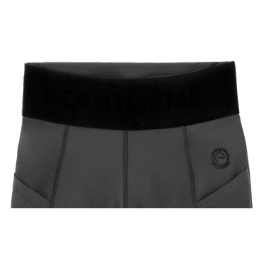 Legging Je t'aime Equithème Iris Donkergrijs