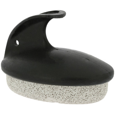 Schuursteen met handvat Hippotonic Zwart