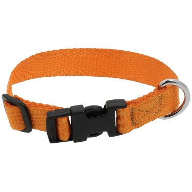 Hondenhalsband RIDING WORLD - Pat Oranje Hondenhalsband RIDING WORLD - Pat Oranje