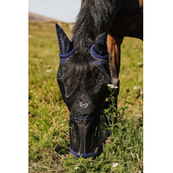 Vliegenmasker Riding World First Marine Marineblauw