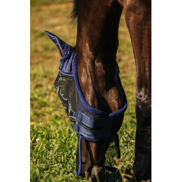 Vliegenmasker Riding World First Marine Marineblauw