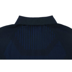 Polo Equithème Lucas Marine Marineblauw Polo Equithème Lucas Marine Marineblauw