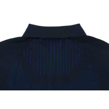 Polo Equithème Lucas Marine Marineblauw Polo Equithème Lucas Marine Marineblauw