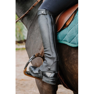 Mini-chaps Equithème Select Zwart