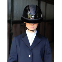 Afneembare bies voor Lami-Cell Glitter helm Zwart