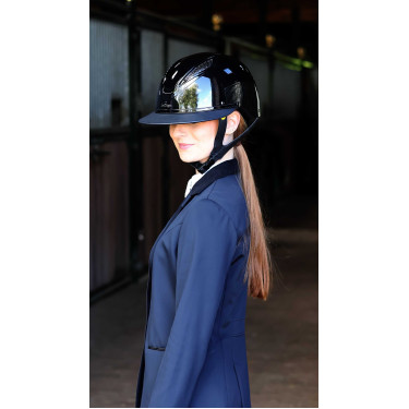 Afneembare rand voor Lami-Cell Glossy helm Zwart