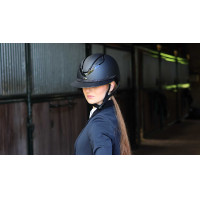 Afneembare rand voor Lami-Cell Strass-helm Zwart