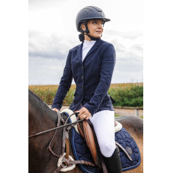 Wedstrijdjasje EQUITHÈME - Nancy Marine Marineblauw