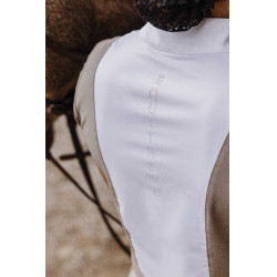 Polo Equithème Tokyo Taupe Bruin Polo Equithème Tokyo Taupe Bruin