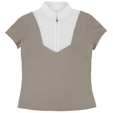 Polo Equithème Tokyo Taupe Bruin Polo Equithème Tokyo Taupe Bruin