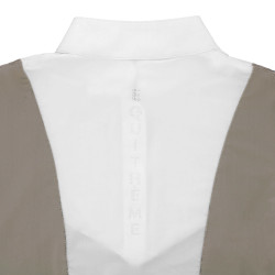Polo Equithème Tokyo Taupe Bruin Polo Equithème Tokyo Taupe Bruin
