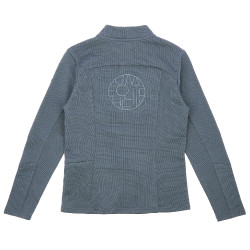 T-shirt Equithème Originals Emily dames Blauw / grijs T-shirt Equithème Originals Emily dames Blauw / grijs