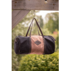 Pénélope Canvas Bowl Tas Zwart / oudroze