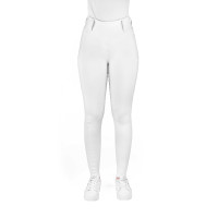 Equithème Alizé dameslegging met volledige siliconen grip Wit