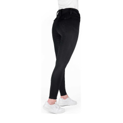 Equithème Alizé dameslegging met volledige siliconen grip Zwart Equithème Alizé dameslegging met volledige siliconen grip Zwart