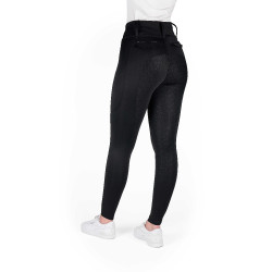 Equithème Alizé dameslegging met volledige siliconen grip Zwart Equithème Alizé dameslegging met volledige siliconen grip Zwart