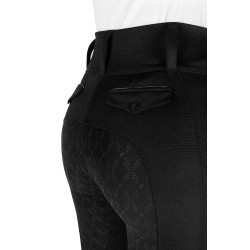 Equithème Alizé dameslegging met volledige siliconen grip Zwart Equithème Alizé dameslegging met volledige siliconen grip Zwart