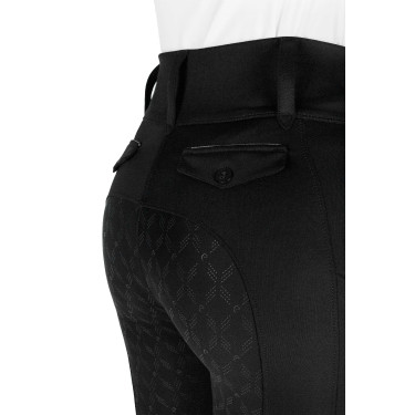 Equithème Alizé dameslegging met volledige siliconen grip Zwart Equithème Alizé dameslegging met volledige siliconen grip Zwart
