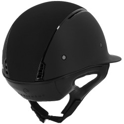 EquitHEME Soazy Mat Crystal helm x 5 Zwart / Strass