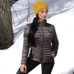 Light damesvest Ratula Flags & Cup Bleu acier