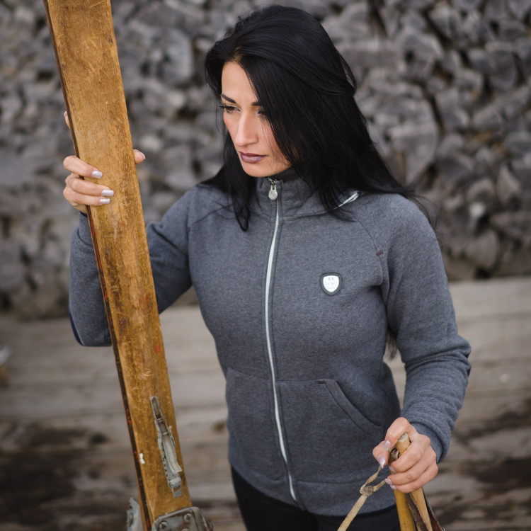 Sweatshirt dames Kamouraska Flags & Cup Sweatshirt dames Kamouraska Flags & Cup