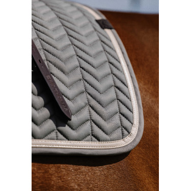 Zadelpad Equithème Softypop Donkergrijs