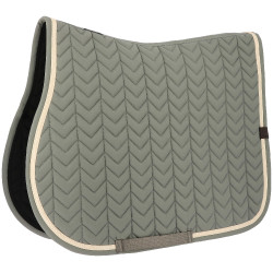 Zadelpad Equithème Softypop Donkergrijs