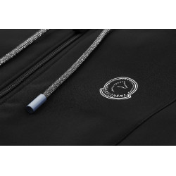 Softshelljas Je t'aime Equithème Victoria dames Zwart