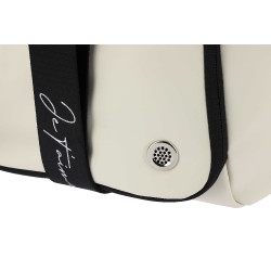 Weekendtas Je t’aime Equithème Ecru Wit Weekendtas Je t’aime Equithème Ecru Wit