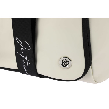 Weekendtas Je t’aime Equithème Ecru Wit Weekendtas Je t’aime Equithème Ecru Wit