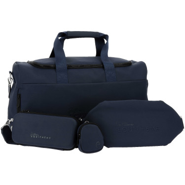Weekendtas Je t’aime Equithème Marine Marineblauw