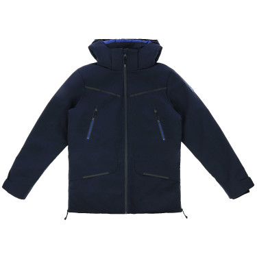 Equithème Baptiste parka voor heren Marine Marineblauw