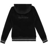 Fleece velours Je t'aime Equithème Coline dames