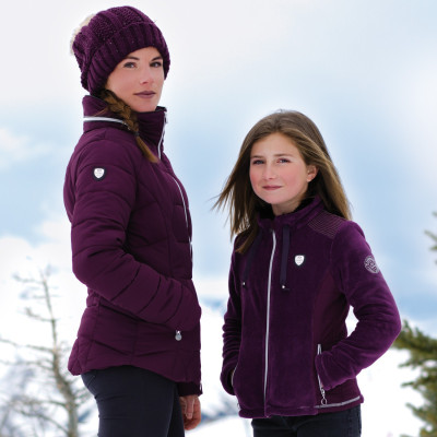 Parka femme Parola Flags & Cup Prune