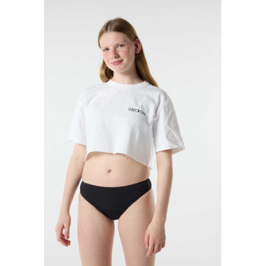 Set van 2 Junior-slips Smoon gemiddelde en hevige flow Zwart