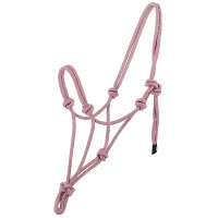 Ethologisch halster Norton Glim Roze / zilver