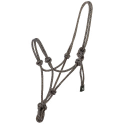 Ethologisch halster Norton Glim Marine / goud Blauw