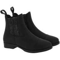 Synthetische boots Riding World Glitter Kind Zwart